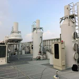 Tháp xử lý khí thải