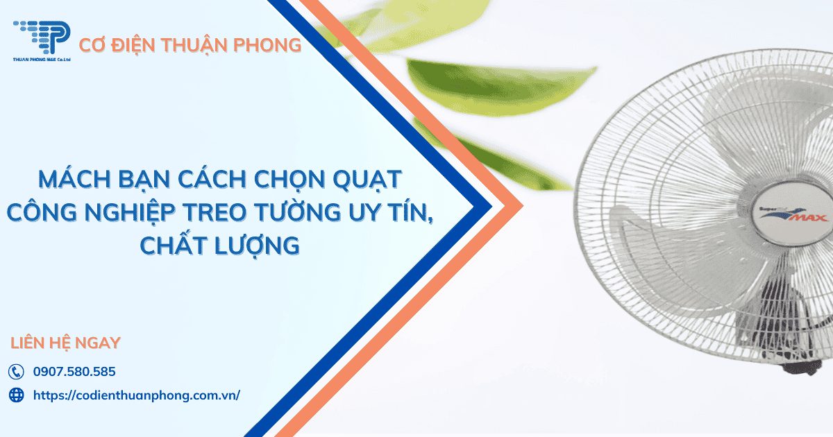 Quạt công nghiệp treo tường