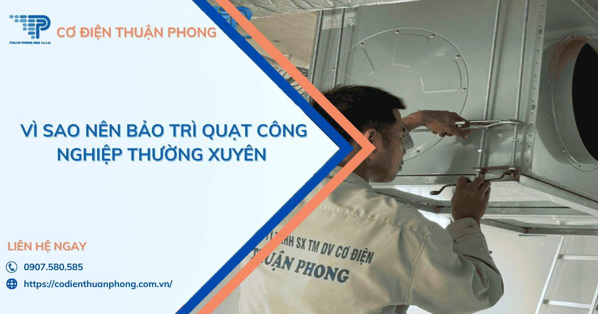 Bảo trì quạt công nghiệp